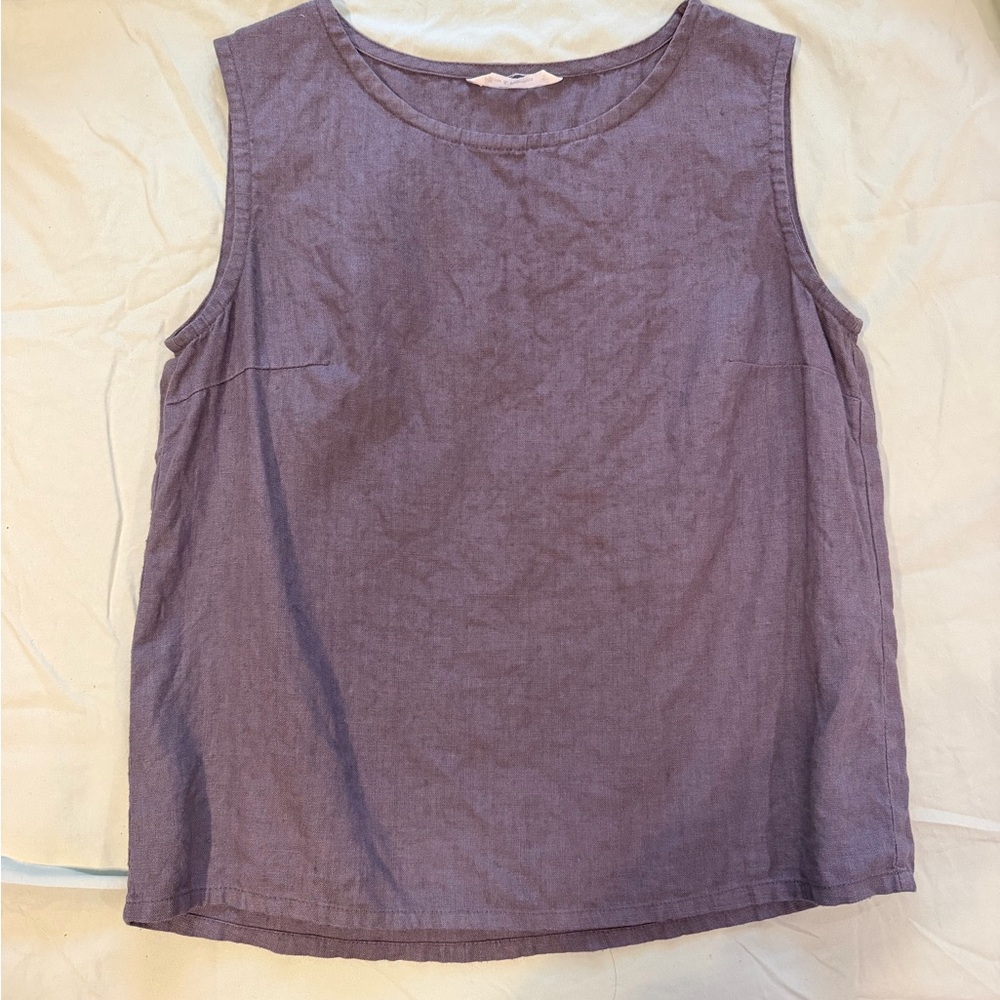 Pillow and Pajamas Linen Short and Tank Set S/M - Picture 2 of 9